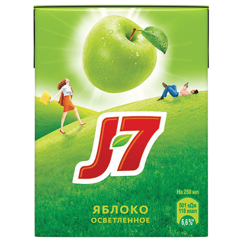 Сок J7 / Джей Севен Яблоко (0,2л*27шт)