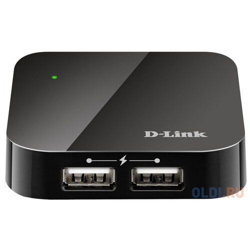Хаб разветвитель D-LINK DUB-H4 черный dub-h4e1a 296000₽
