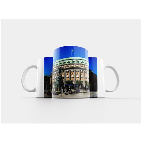 фото Кружка "стокгольм, швеция, архитектуры" 320 мл lotsprints