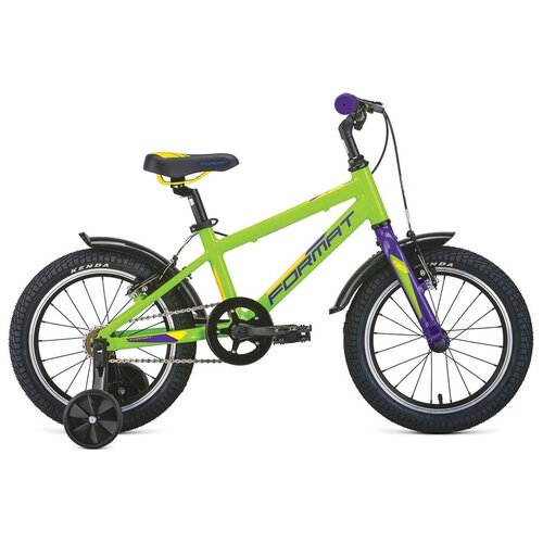 Детский велосипед Format Kids 16 год 2021 цвет Зеленый 2029000₽
