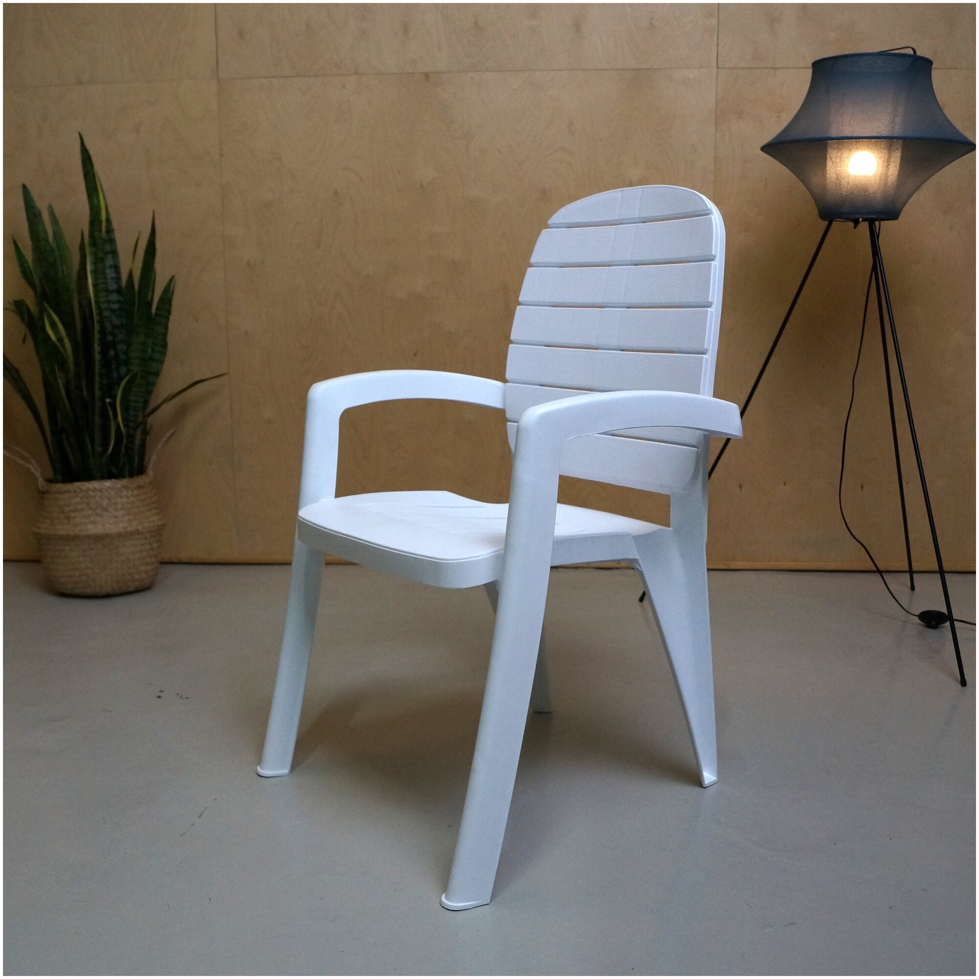 Пластиковое кресло Прованс, Белый, 2 шт - фотография № 4