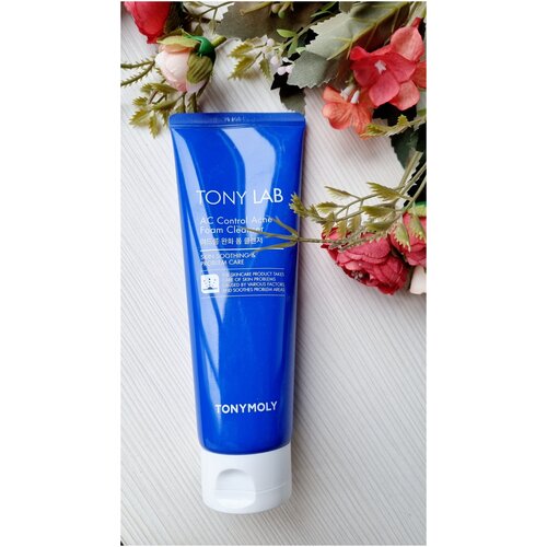 Очищающая пенка для умывания проблемной кожи лица Tony Lab AC Acne Foam, 150 мл. / Корея