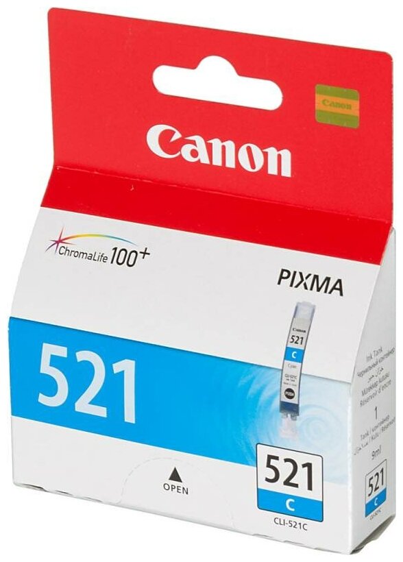 Картридж Canon CLI-521 C IJ CART EMB