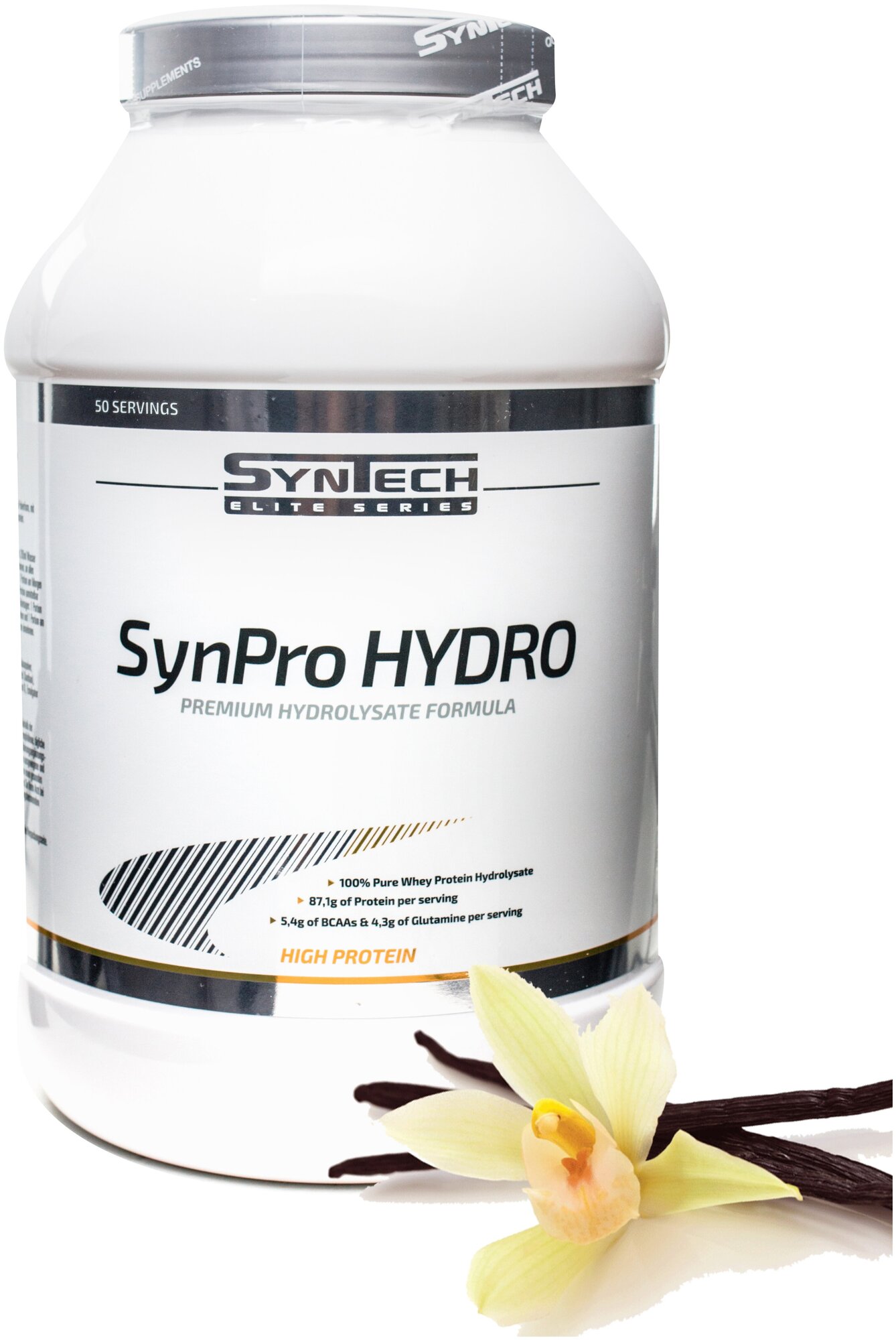 Протеин. Syntech Nutrition SynPro Hydro (Гидролизат сывороточного белка). Вкус: Ваниль. 1500 г.