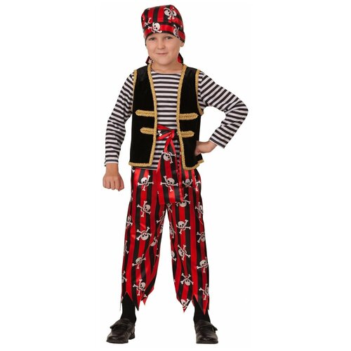 Костюм пират для мальчика (15851) 134 см костюм грибок для мальчика 12456 134 см