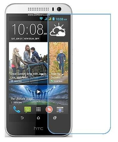 HTC Desire 616 dual sim защитный экран из нано стекла 9H одна штука