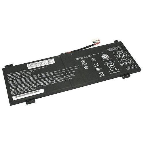Аккумуляторная батарея для ноутбука Acer Chromebook Spin 11 (AP16K4J) 7.6V 4870mAh черная