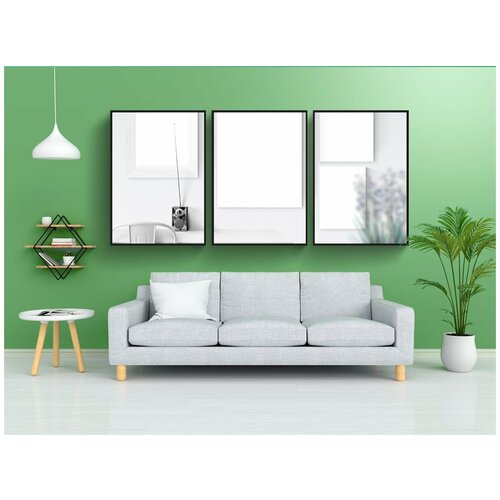 фото Набор модулных постеров для интерьера "макет плаката, макет, плакат" 60x90 см. в тубусе, без рамки lotsprints