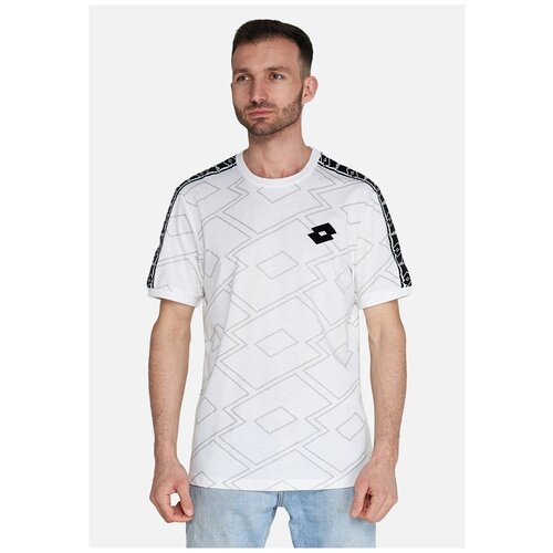 фото Футболка lotto athletica classic ii tee prt js белый l 214414-0f1