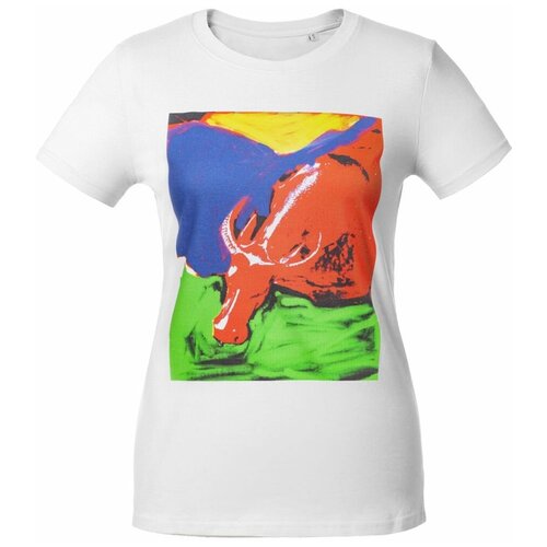 Футболка CoolColor, размер 44, белый футболка coolcolor размер 44 красный