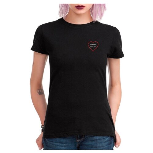 фото Футболка dream shirts, размер l, черный