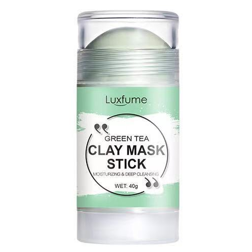 Очищающая твердая маска - стик с экстрактом зеленого чая CLAY MASK STICK Luxfume, 40 гр