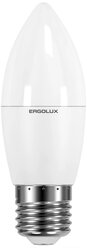 Светодиодная лампа Ergolux LED-C35-9W-E27-3K