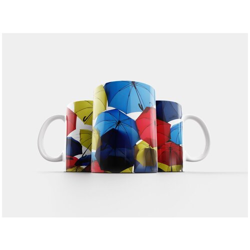 фото Кружка "зонтик, дождь, погода" 320 мл lotsprints