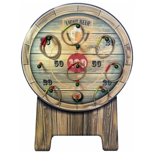 Кольцеброс Бочка. Игра