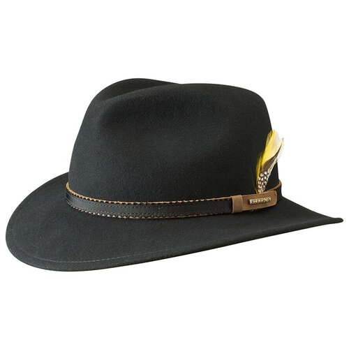 фото Шляпа stetson арт. 2528010 traveller (черный), размер 59