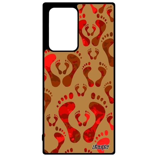 фото Защитный чехол на телефон // samsung galaxy note 20 ultra // "след стопы" ребенок шаг, utaupia, цветной