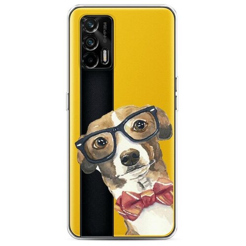 фото Силиконовый чехол "умный пес" на realme и oppo realme gt / реалми gt case place
