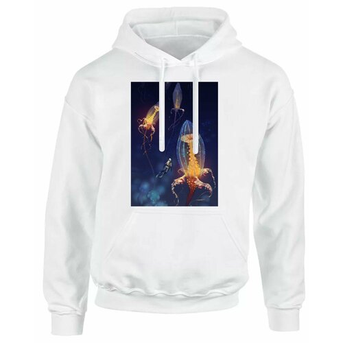 фото Толстовка, размер 48, белый mewni-shop