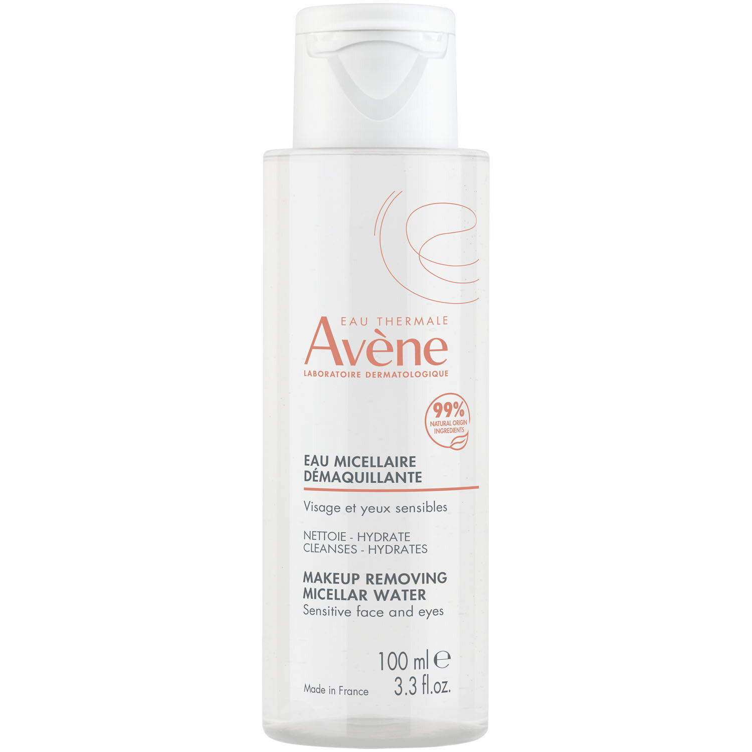 AVENE Мицеллярный лосьон для снятия макияжа, 100 мл