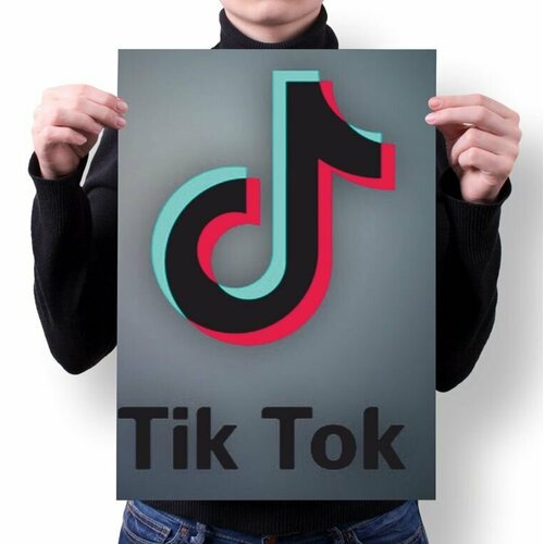 Плакат Tik-Tok, Тик-Ток №6 футболка тик ток 6