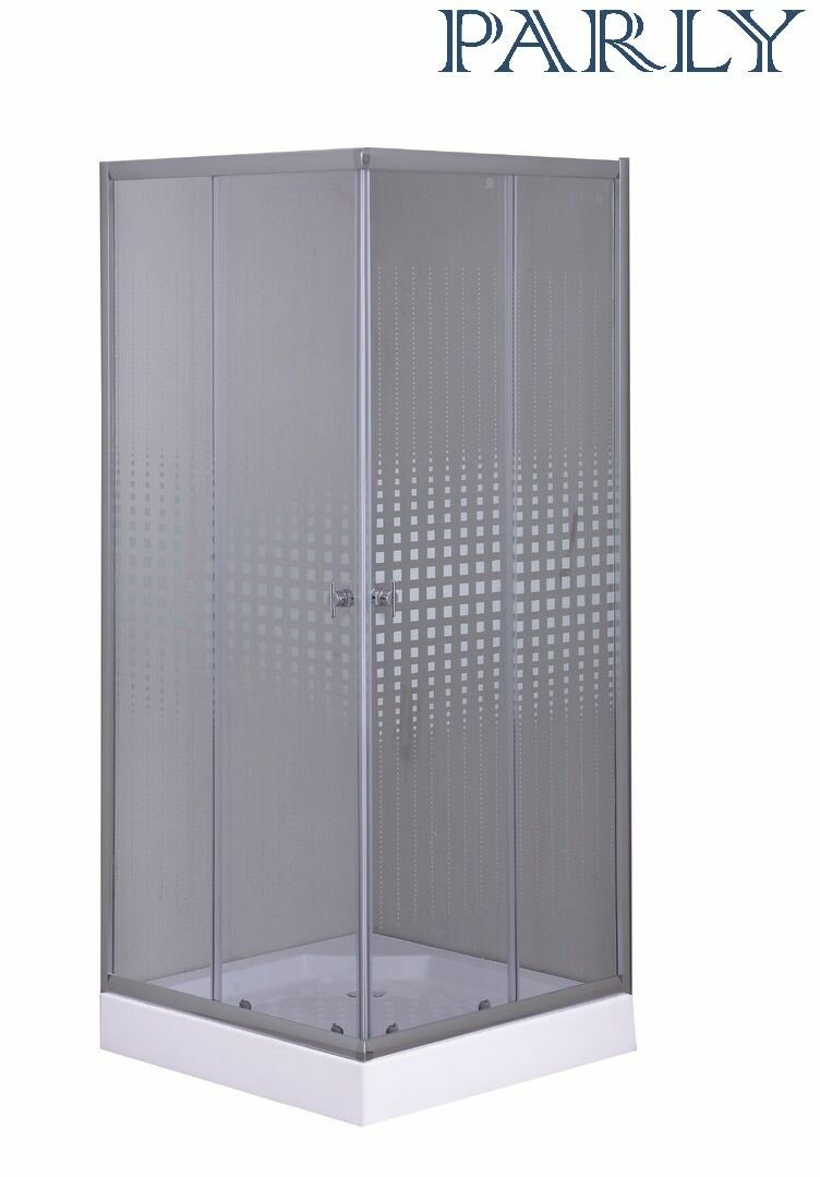 фото Душевой уголок Parly ZQ8111 низкий поддон 80см*80см