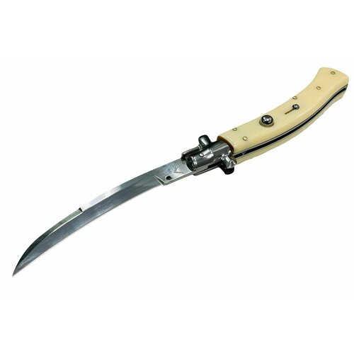 Складной автоматический туристический нож, длина лезвия 11,5 см.