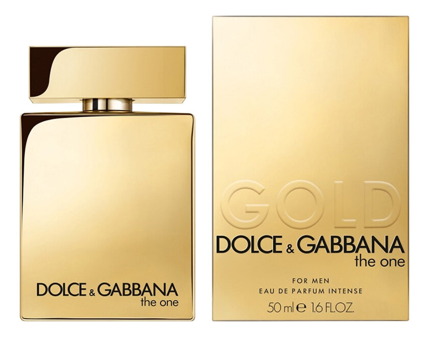 Dolce & Gabbana мужская парфюмерная вода The One Gold For Men Intense, Италия, 50 мл