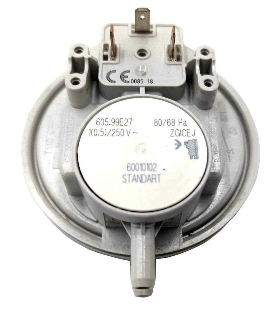 фото Реле давления воздуха (пресосстат) 80/68 Pa подходит для BOSCH/BUDERUS 87186456550 / 0020041905