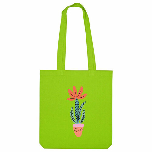 фото Сумка шоппер us basic, зеленый