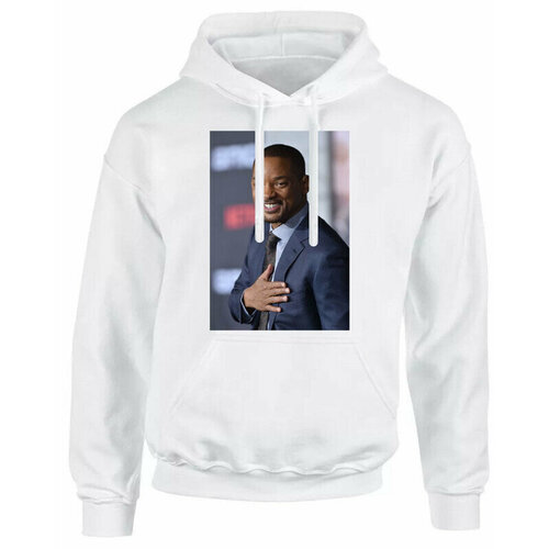 фото Худи goodbrelok, размер 50, белый