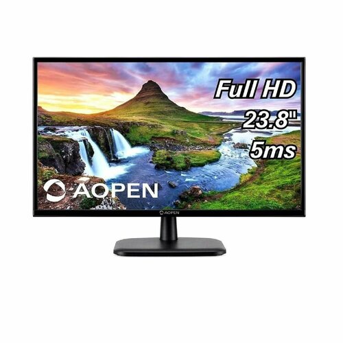 Монитор AOpen 238 24CV1Ybi черный VA LED 5ms 169 HDMI матовая 250cd 178гр178гр 1920x1080 VGA FHD 29кг 1029400₽