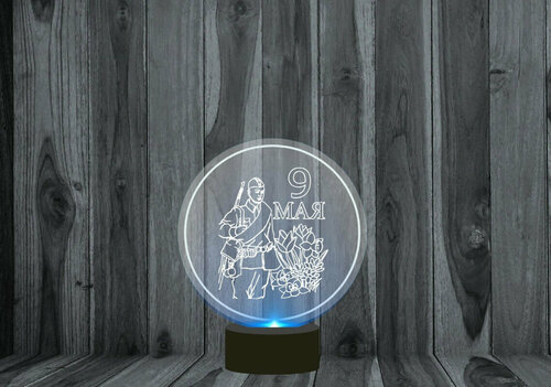 Светильник, ночник 3D GOODbrelok Принт 