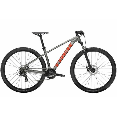 Горный велосипед Trek Marlin 4 29 год 2022 цвет Серебристый-Красный ростовка 175 53499₽