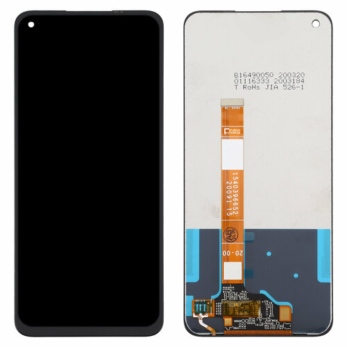 Дисплей для OPPO A52/A72 (CPH2069/CPH2067) в сборе с тачскрином Черный (100%LCD)