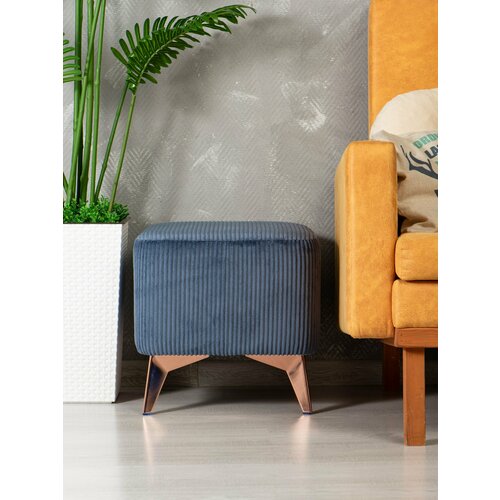 Пуфик для прихожей Монца Мини медь