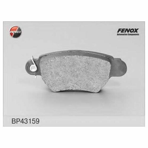 Комплект задних тормозных колодок Fenox bp43159 для Chevrolet Zafira; Opel Astra, Zafira