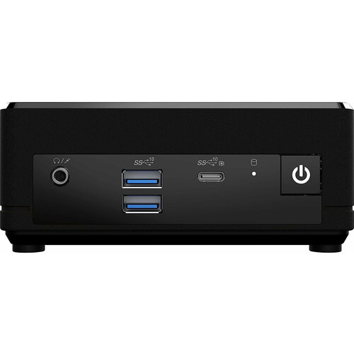 Неттоп MSI Cubi N ADL-019RU slim N100 (0.8) 4Gb SSD128Gb UHDG Windows 11 Professional GbitEth WiFi BT 65W черный (9S6-B0A911-059)