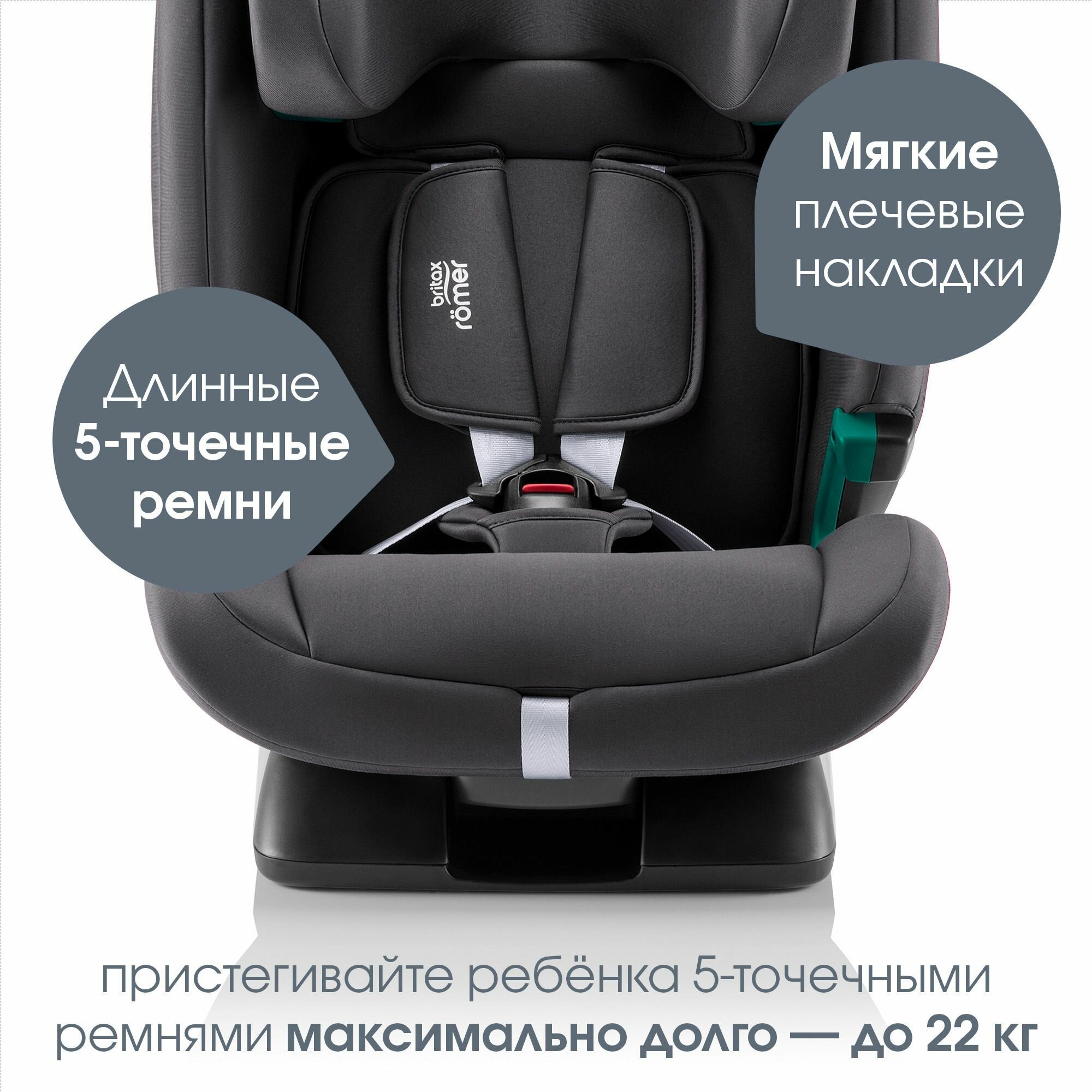 Автокресло детское Britax Roemer EVOLVAFIX