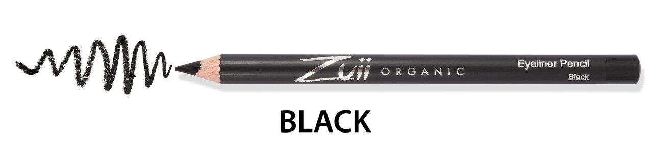 Zuii Organic Карандаш для глаз Eyeliner Pencil, оттенок black