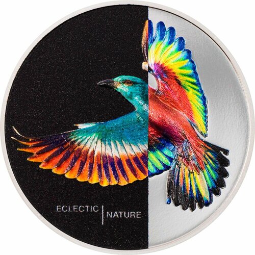 Монета серебряная Острова Кука 5 долларов 2022 Эклектичная Природа - Птица