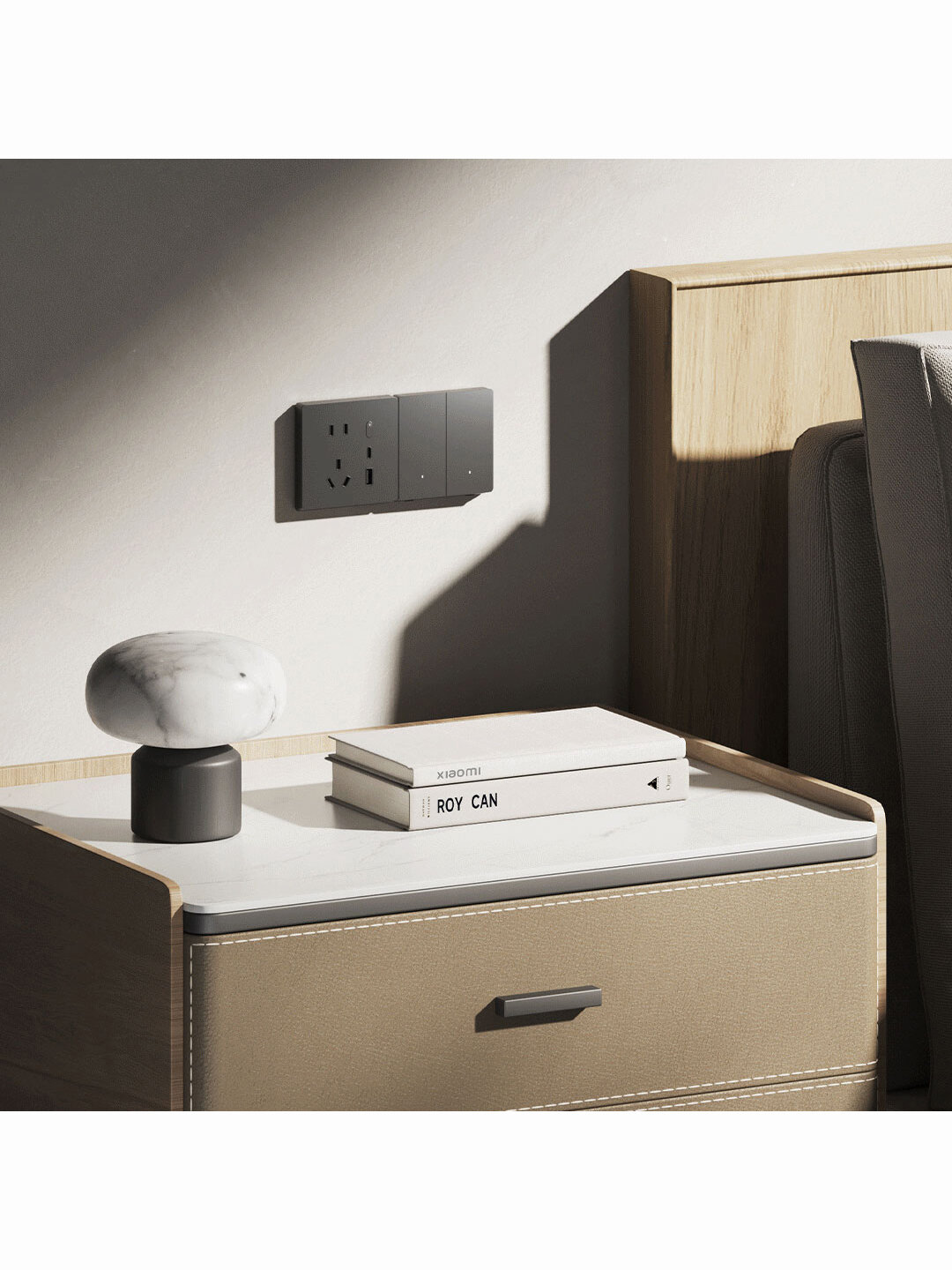 Умная розетка Xiaomi Smart Wall Socket Pro Space Gray (XMZNC01LM)