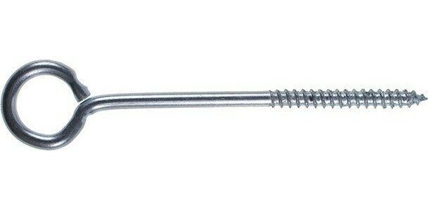 Крючок 3.0х40 мм О-образный, цинк (100 шт в пласт. конт.) STARFIX (SMP1-36895-100)
