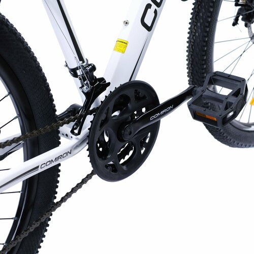 Велосипед взрослый алюминиевый горный 26 дюймов 21-скорость на рост 170-185см COMIRON UNIVERSE втулки на промподшипниках Белый 1750000₽