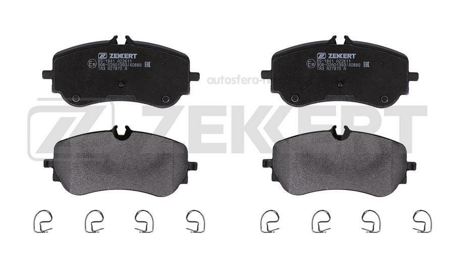 ZEKKERT BS1841 Колодки торм. диск. задн. VW Amarok 16- Crafter 30-50 II 16- MAN TGE (UZ_ UY_) 16-