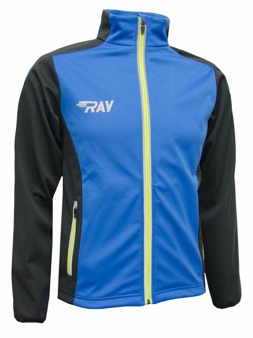 Куртка RAY RACE, размер 58, черный, синий