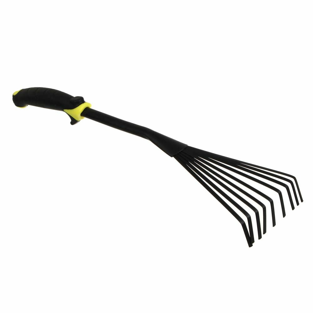 фото Грабли садовые, удлиненные, 50х13 см, металл