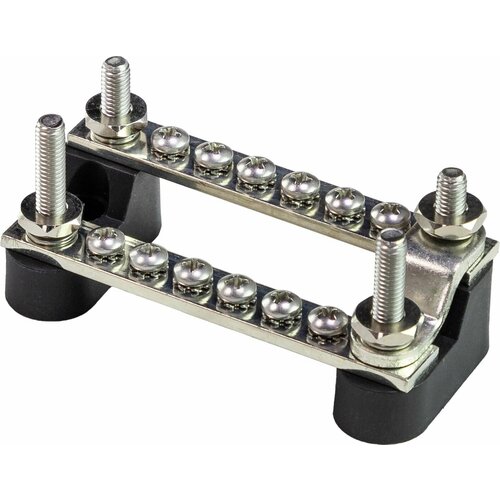 Колодка распределительная электромонтажная с защитной крышкой 2 планки по 6 контактов BF427C6P 4691₽