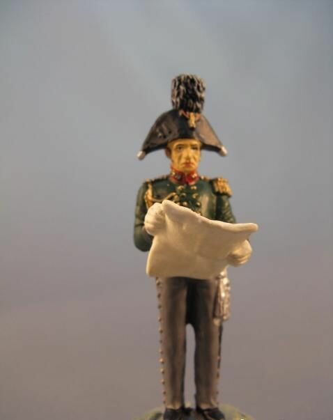 Оловянный солдатик 54мм, Генерал Свиты Его Императорского Величества по квартирмейстерской части, 1812 г.