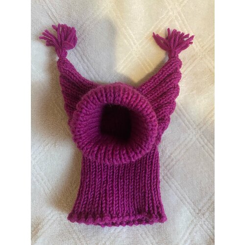 Шапка для собак мелких пород Цикламенна цвергпинчеров такс размер М 1949₽